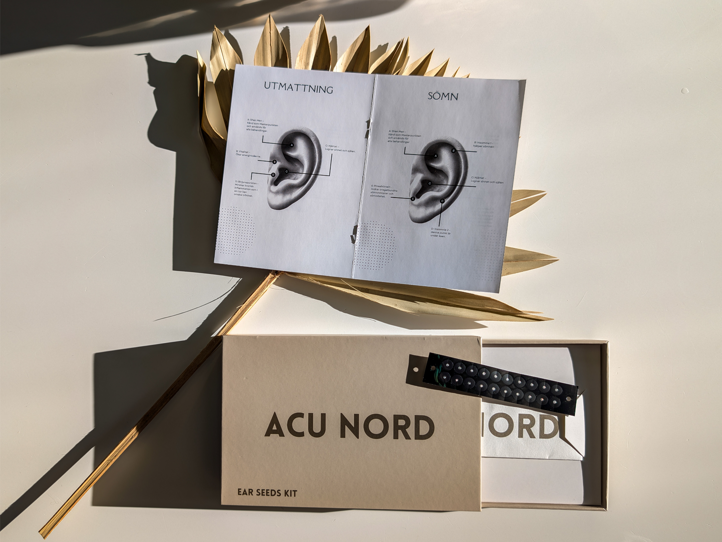 Akupressurfrön i 24K Guld - Startkit